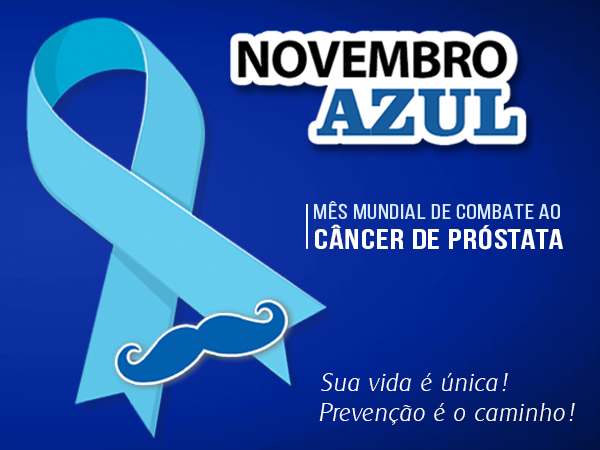 História da Campanha Novembro Azul - o SINTESV/RO APOIA ESSA CAUSA