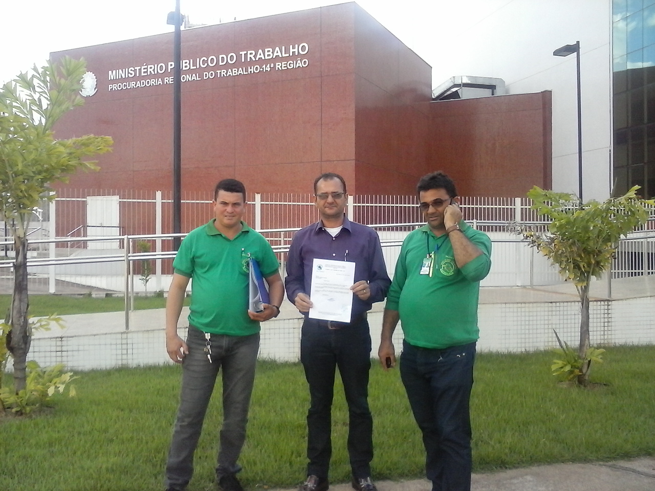 MPT DÁ PRAZO PARA EMPRESA ESTAÇÃO VIP COMPROVAR IRREGULARIDADES E SINDICATO PROTOCOLA RELATORIA DE FISCALIZAÇÃO NO MPT