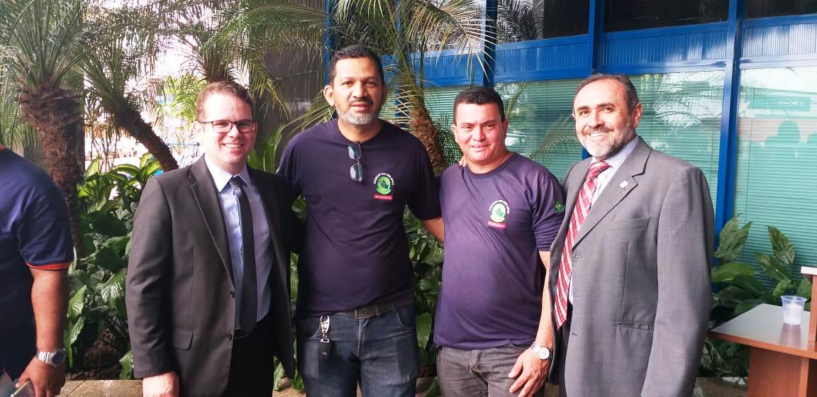 SINDICATO DOS VIGILANTES/RO PARTICIPA DE ATO CONTRA FIM DA JUSTIÇA DO TRABALHO, EM PORTO VELHO.