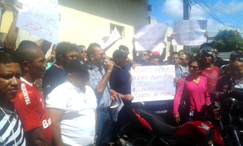 MANIFESTAÇÕES DE VIGILANTES MARCARAM ESSA TERÇA-FEIRA (23) NA CAPITAL RONDONIENSE