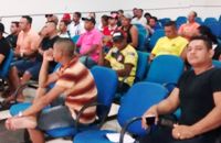 Em Guajará-Mirim, diretores do SINTESV/RO discutem Acordo Coletivo 2017/2018 e se confraternizam com os trabalhadores